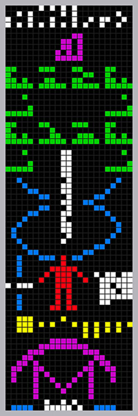 16 Arecibo message